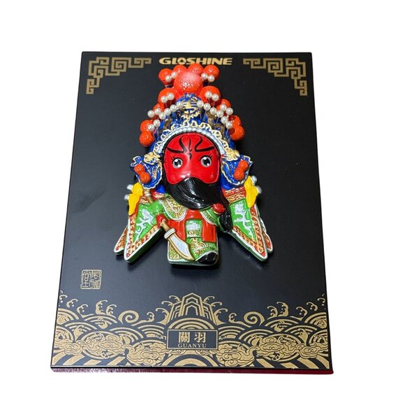 China Characteristics Peking Opera 3D Mask Decoration Wall Decoration - Picture 1 of 2